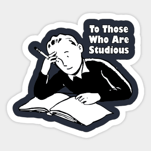 student Sticker